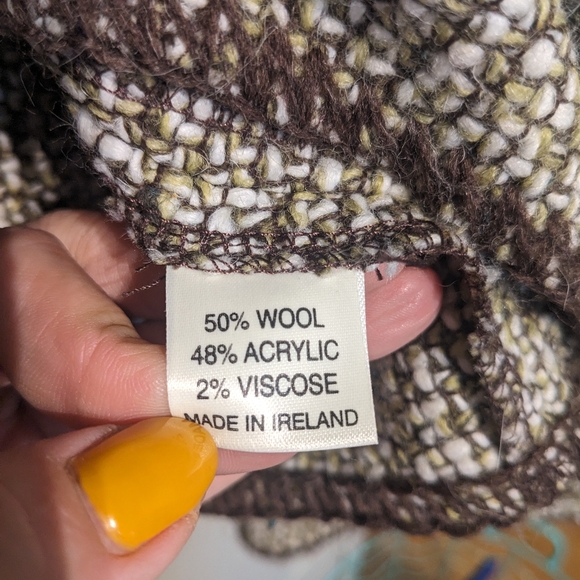 Irish made wool jacket - Picture 2 of 6